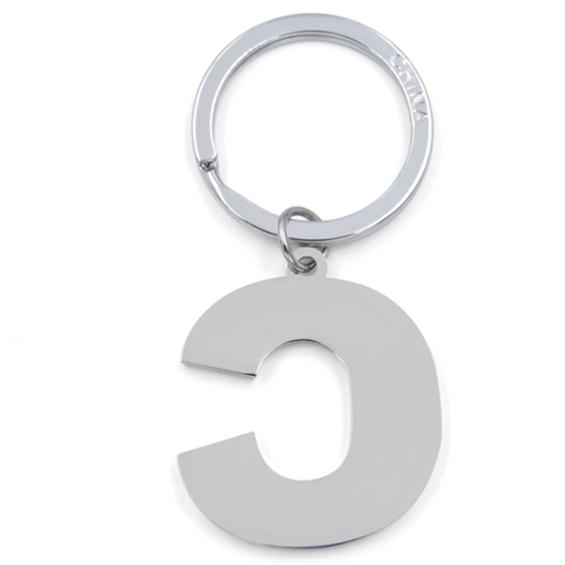 Letter c keychain