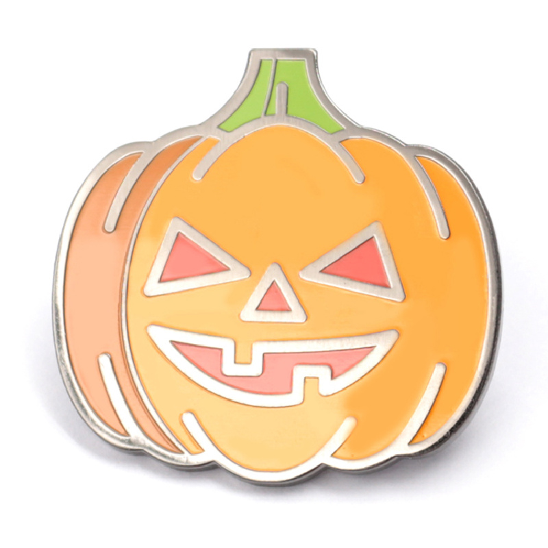 Pumpkin enamel pin