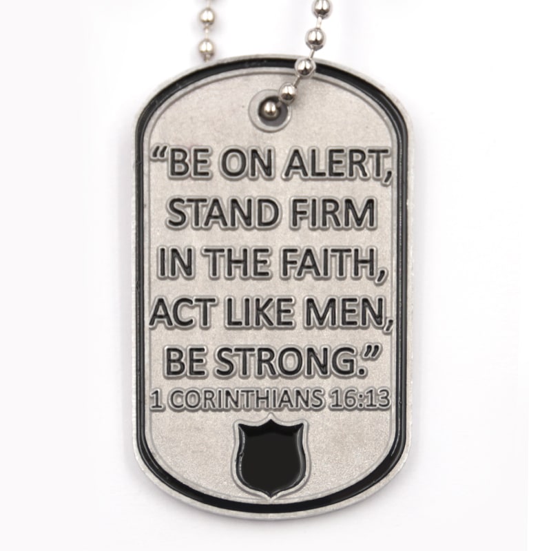 mens camp dog tag