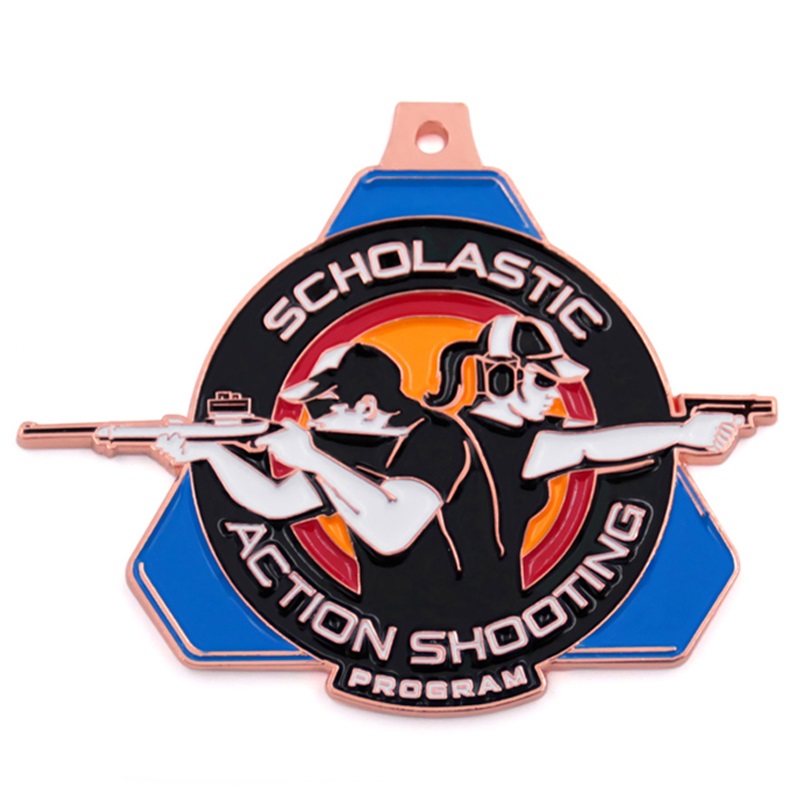 Shooting competition medal