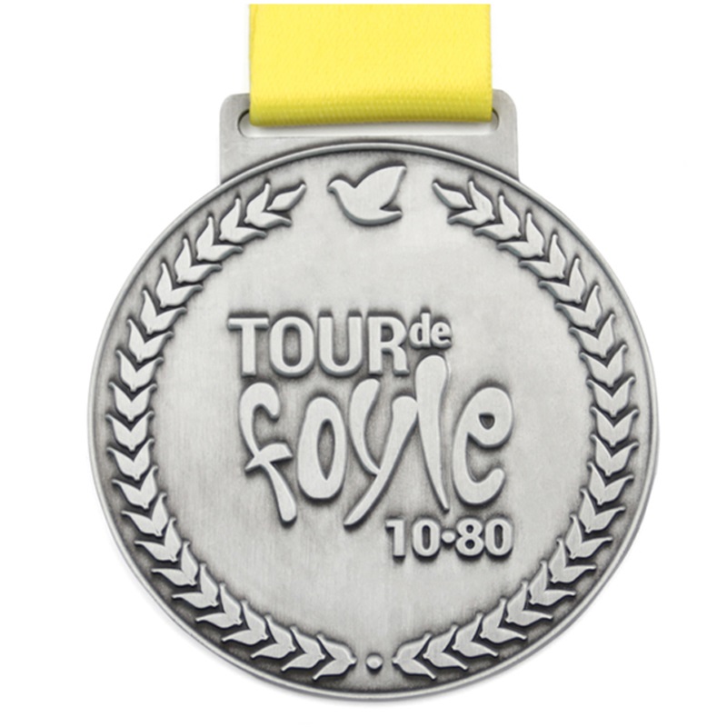 Run cycle metal medal