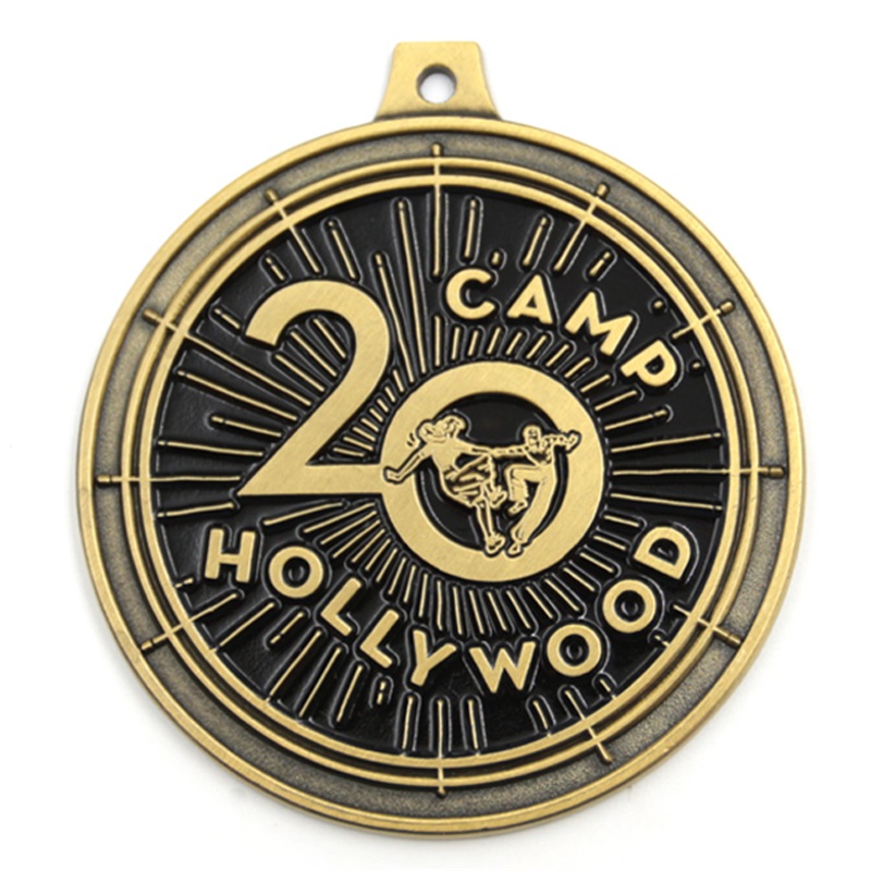 Hollywood camp medal