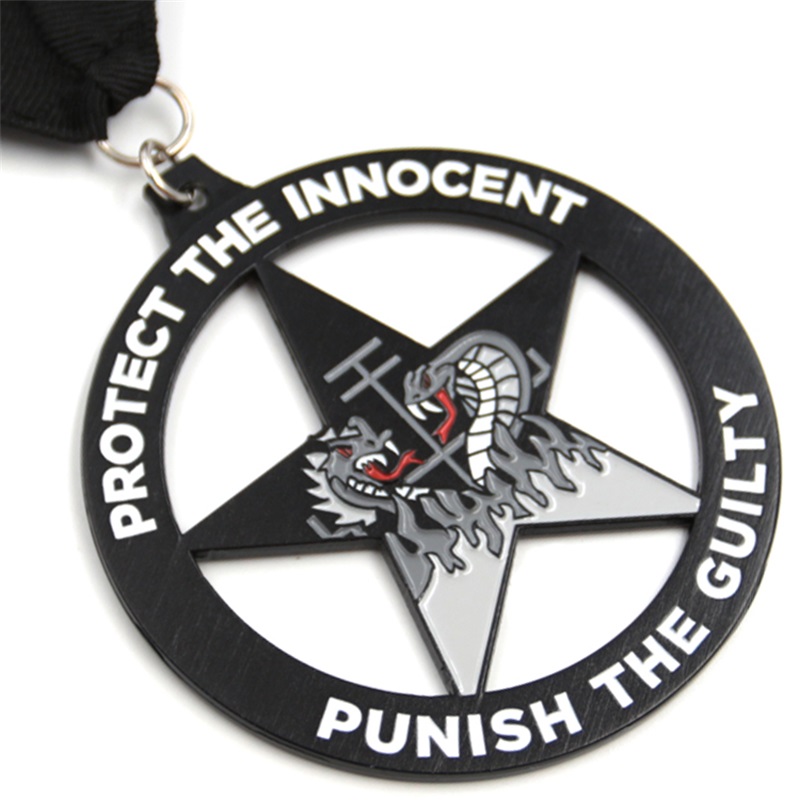 Virtual 5K star medal