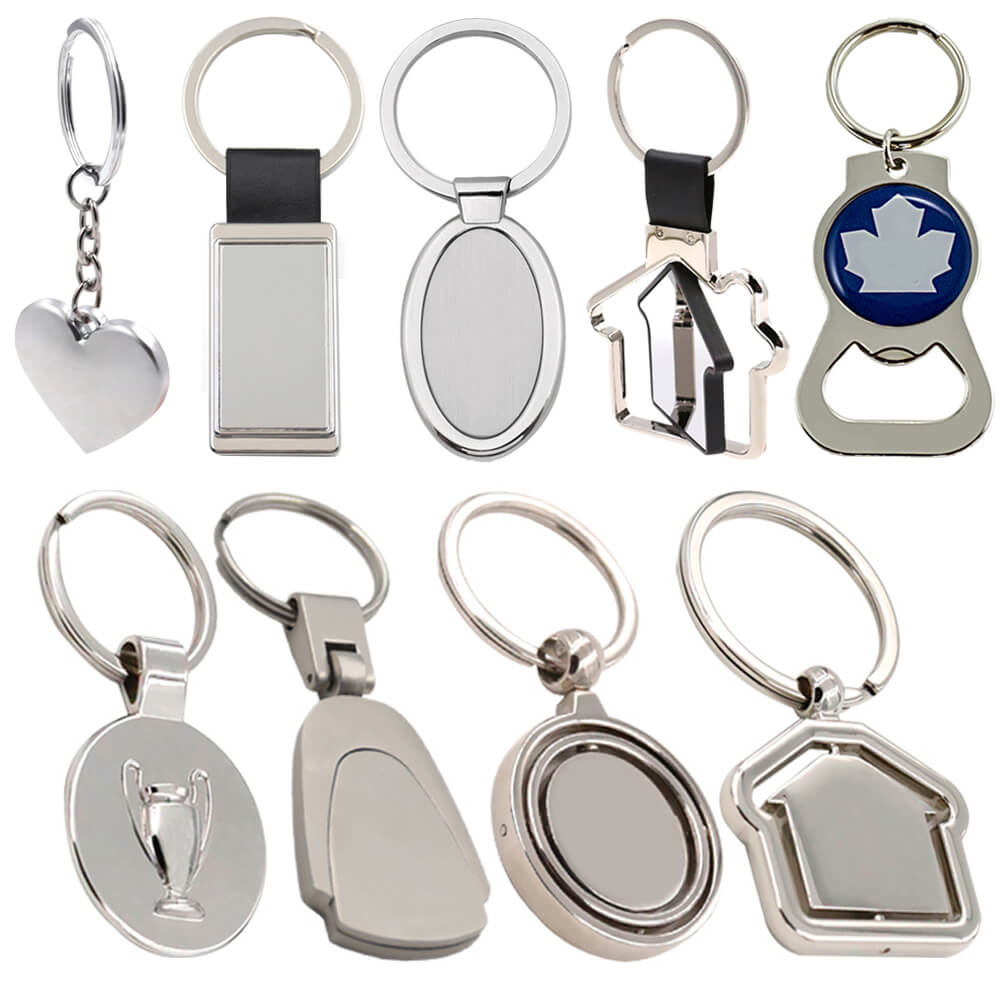 Custom metal keychain