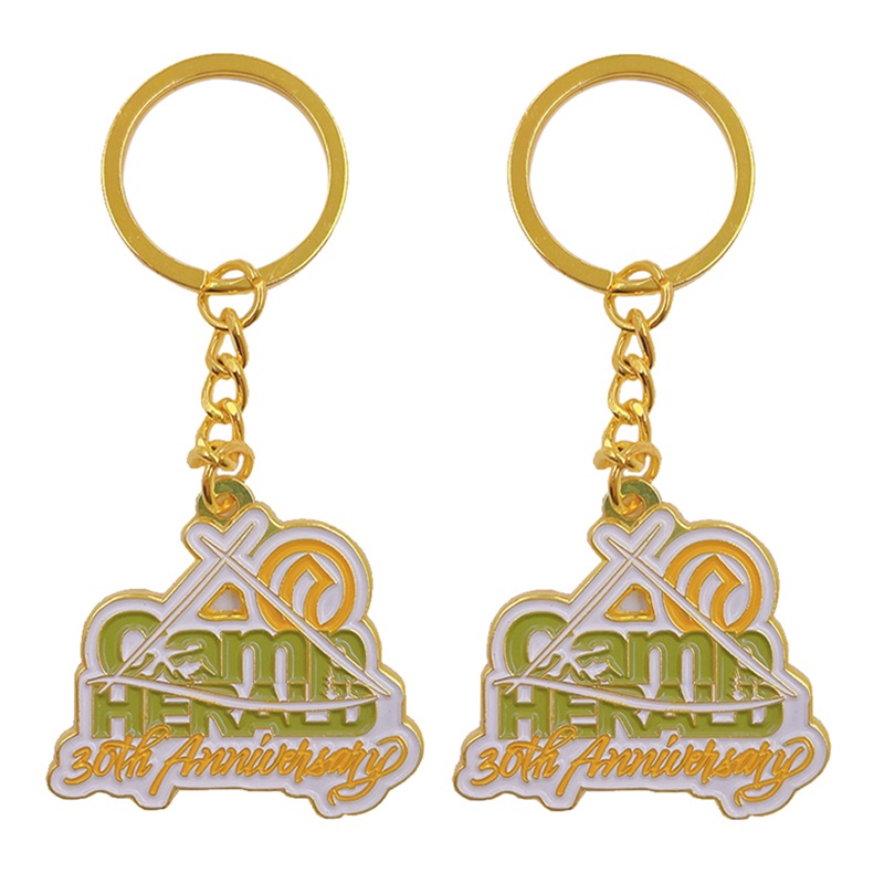 Custom 40 anniversary keychain