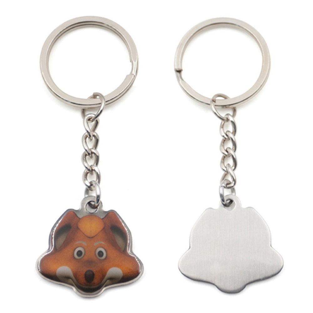 Printing fox keychain