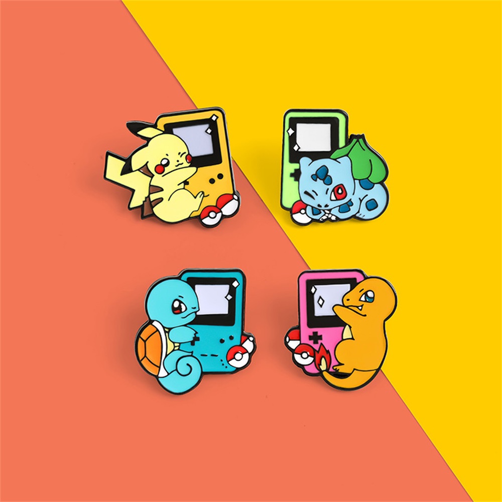 Cute pokémon enamel pin