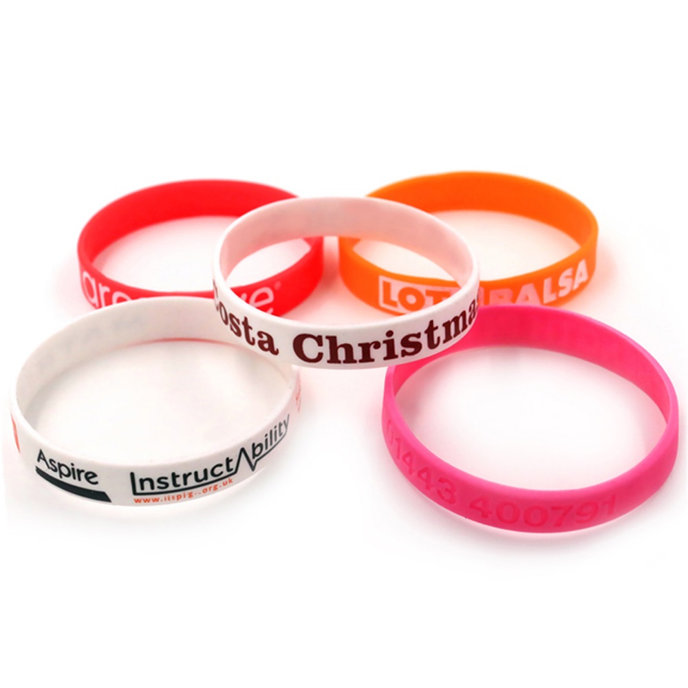 Custom silicone wristband