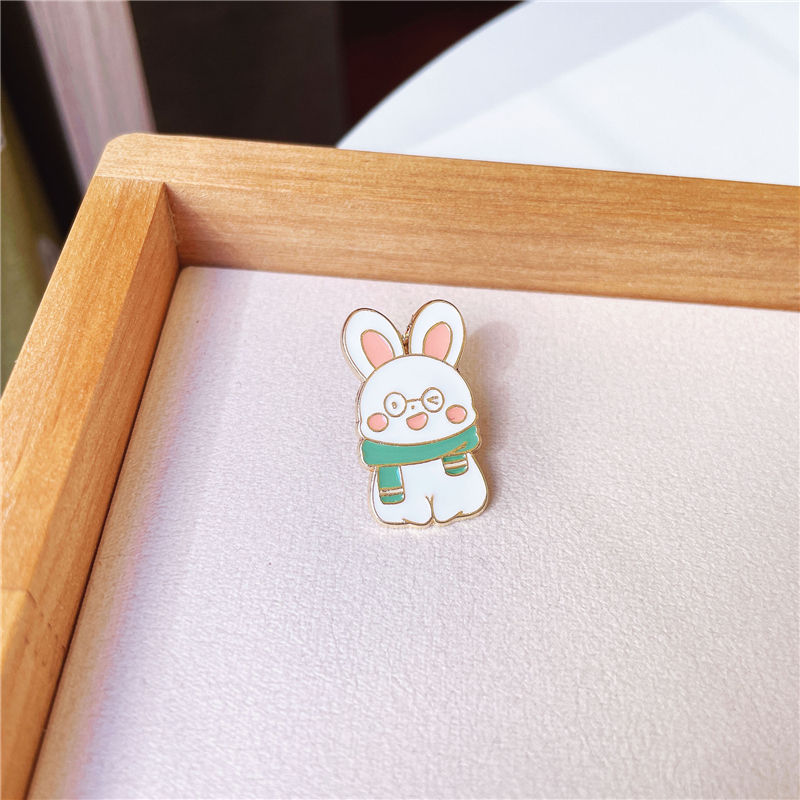 Rabbit Enamel pins