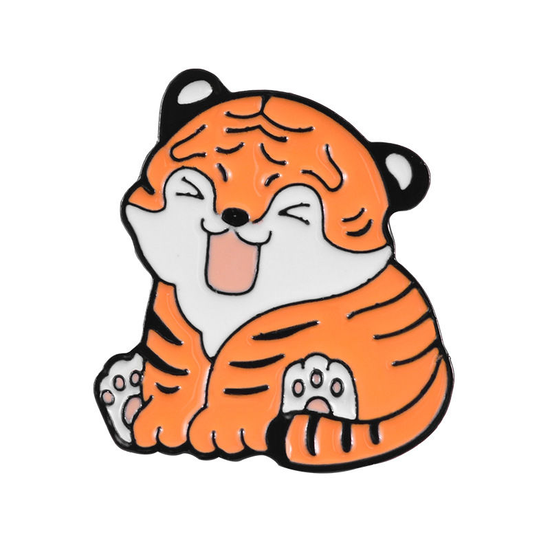 Tiger Enamel Pin