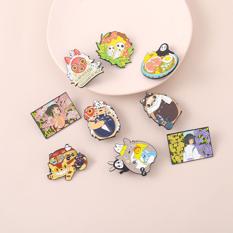 cute anime enamel pin