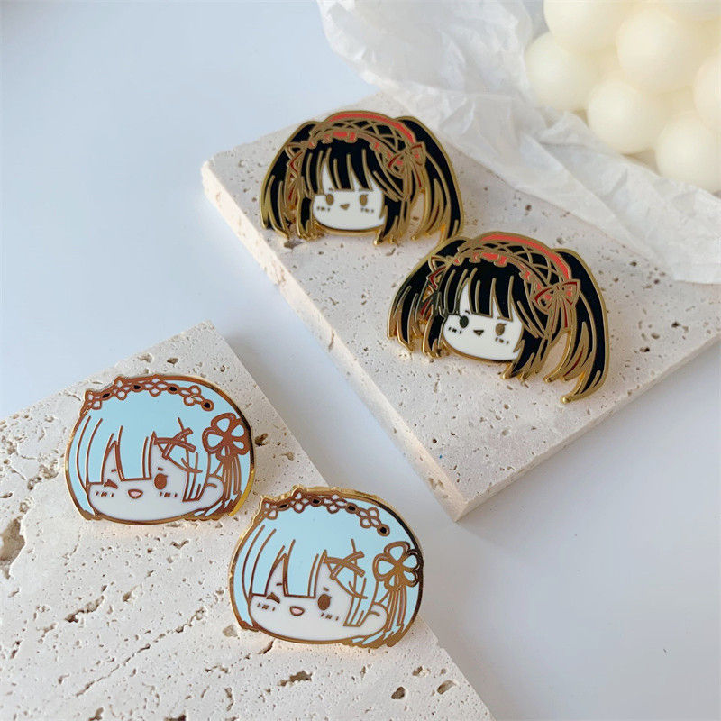 cute cartoon lapel pin