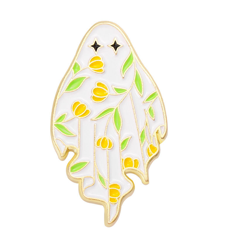 Quilt ghost metal pins