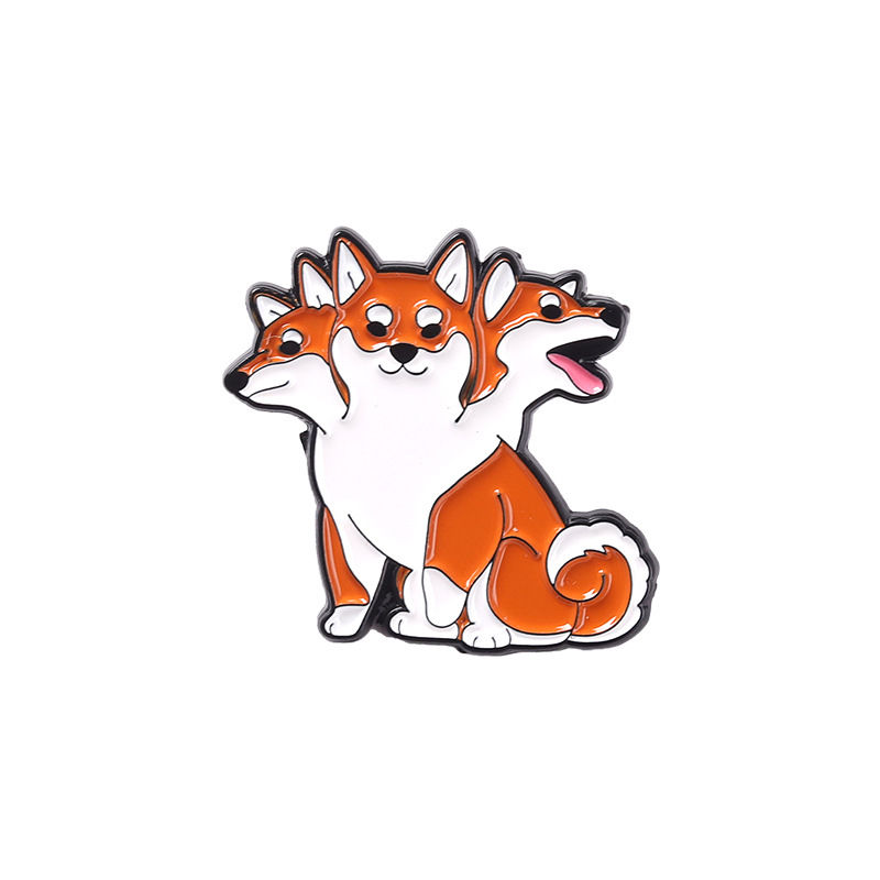 dog enamel pin