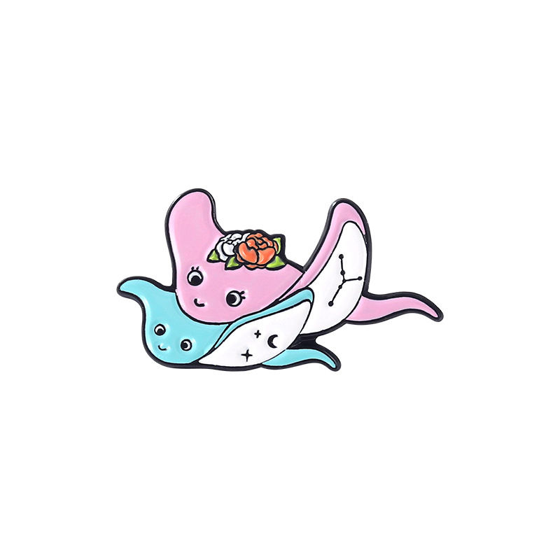 Sea Animal Enamel Pins