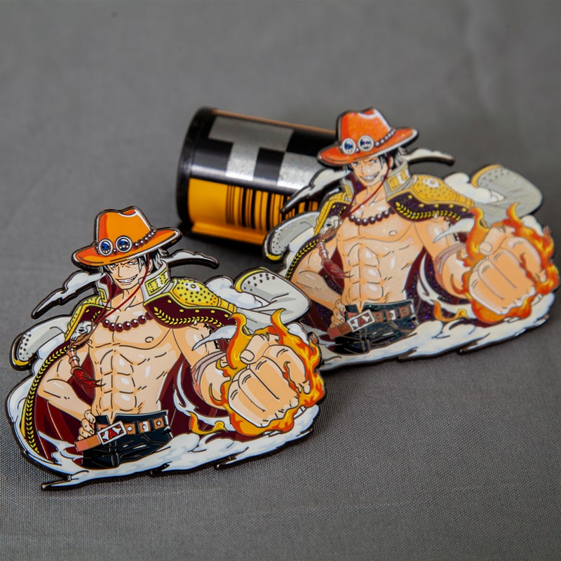 One Piece Ace pins