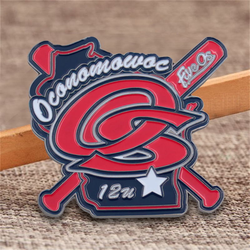 Baseball trading pins